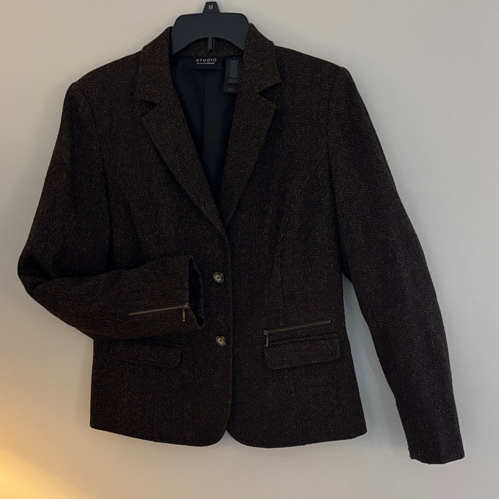 Studio Women's Dark Brown Blazer